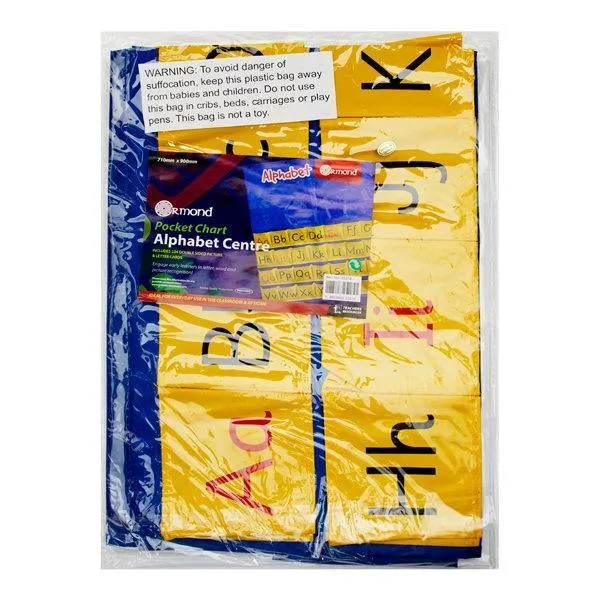 ■ Ormond Pocket Chart Alphabet Centre