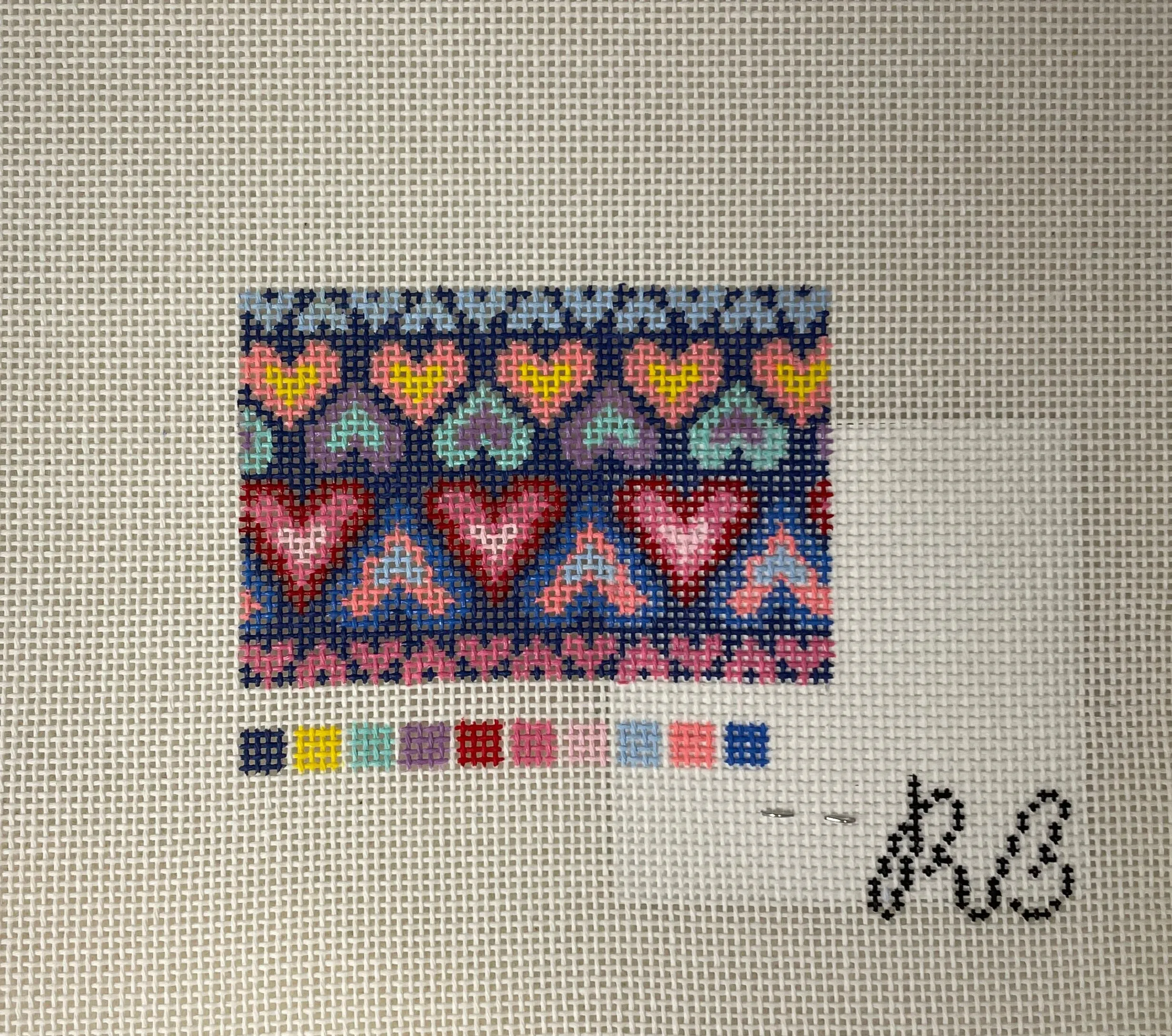 * Rachel Barri Rainbow Hearts Mini Insert