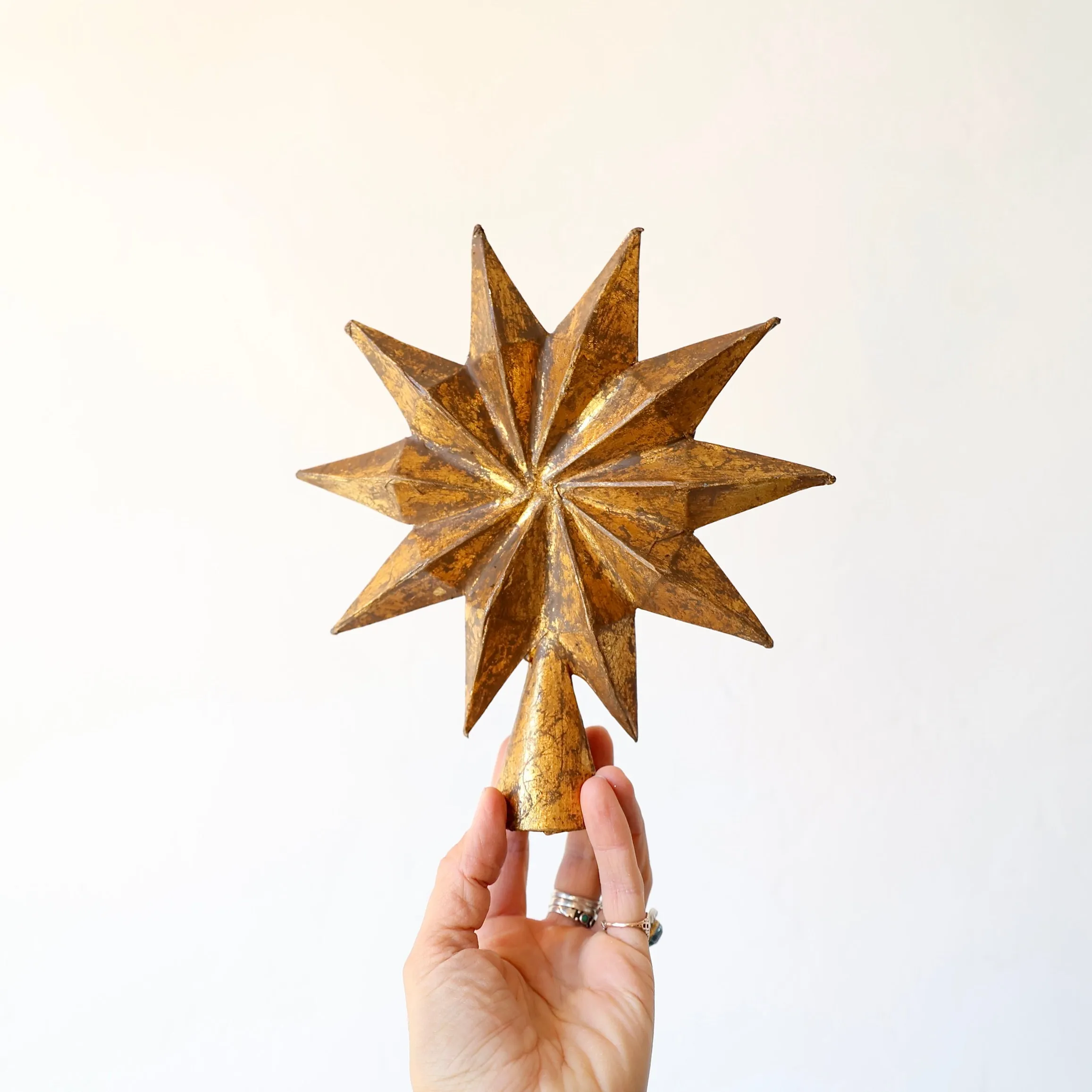 10 Point Star Tree Topper - 2 Options