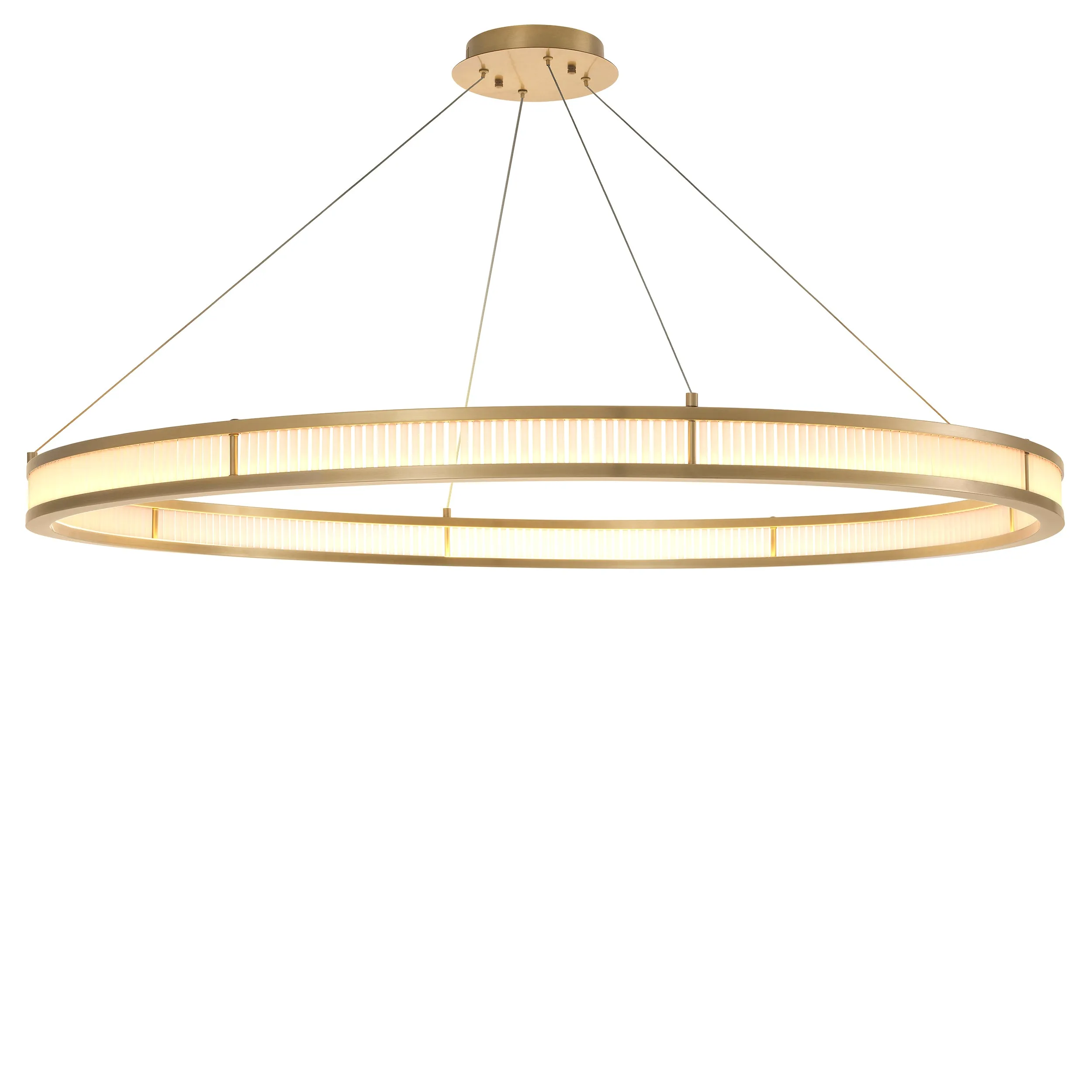 113901UL - Chandelier Damien XL antique brass finish