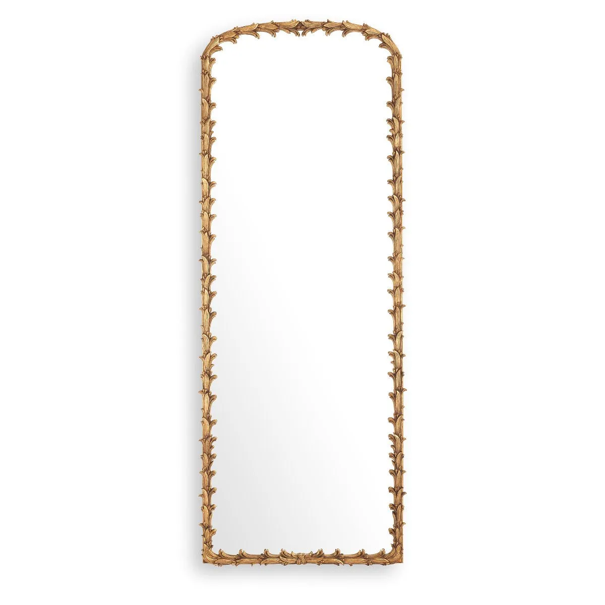 114356 - Mirror Guinevere L antique gold finish