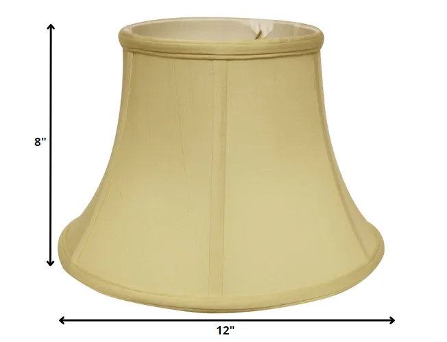 12" Antique White Drum Monay Shantung Lampshade