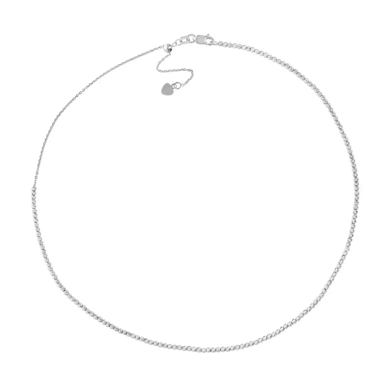 14K Gold Beaded Choker
