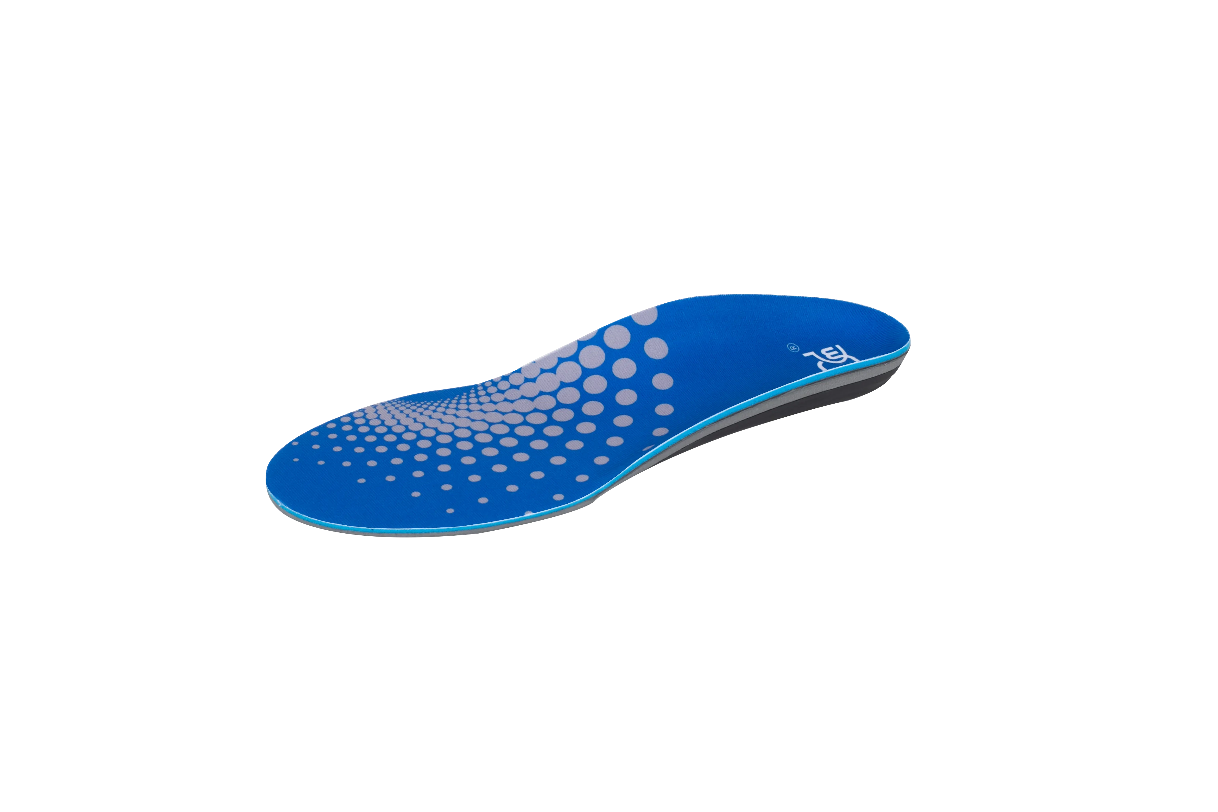 【2 Pairs】Plantar Fasciitis Insoles for High Arch Orthotic Inserts, 240 lbs Heavy Duty Support, Blue