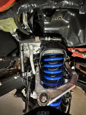 2022   Bronco Raptor Fabricated Front By-Pass Shock Mount Kit