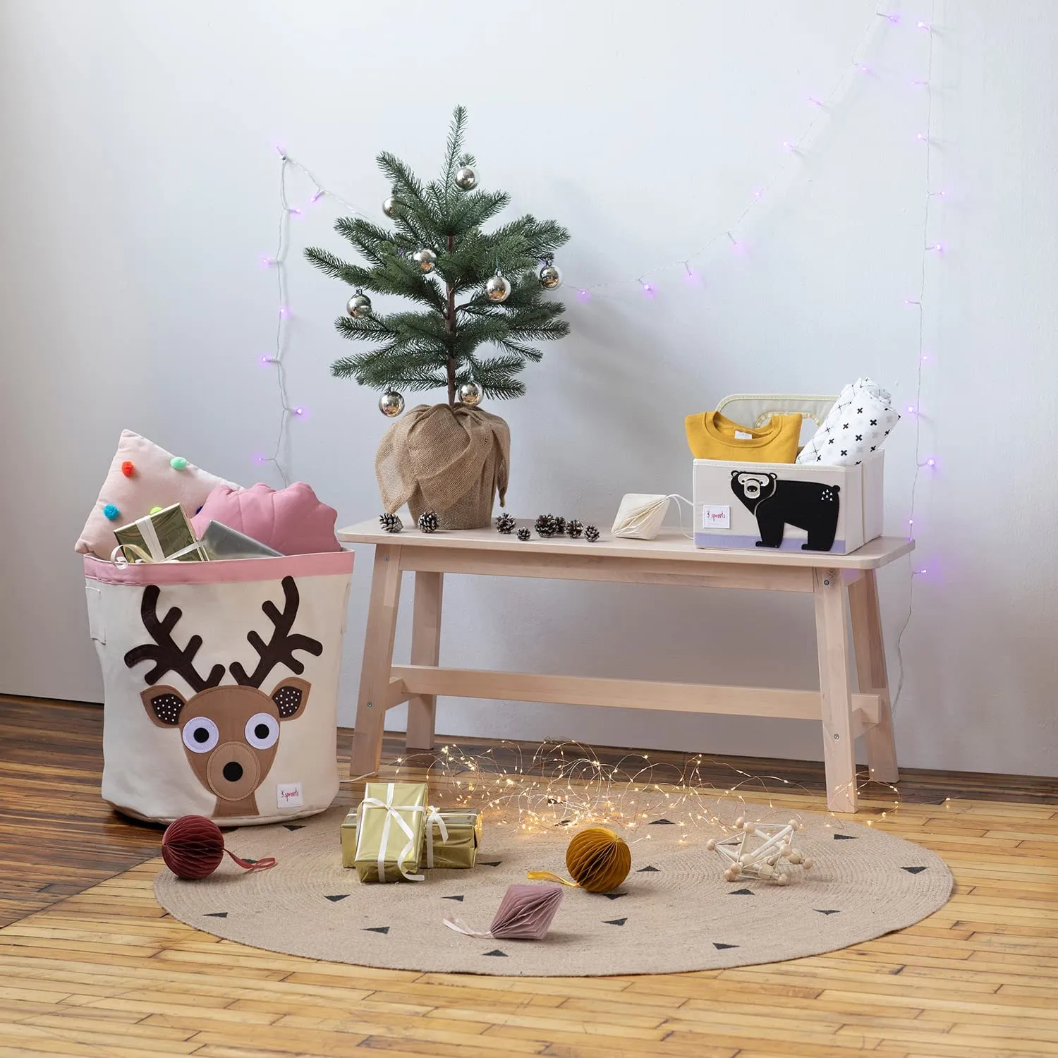 3 Sprouts Deer Storage Bin