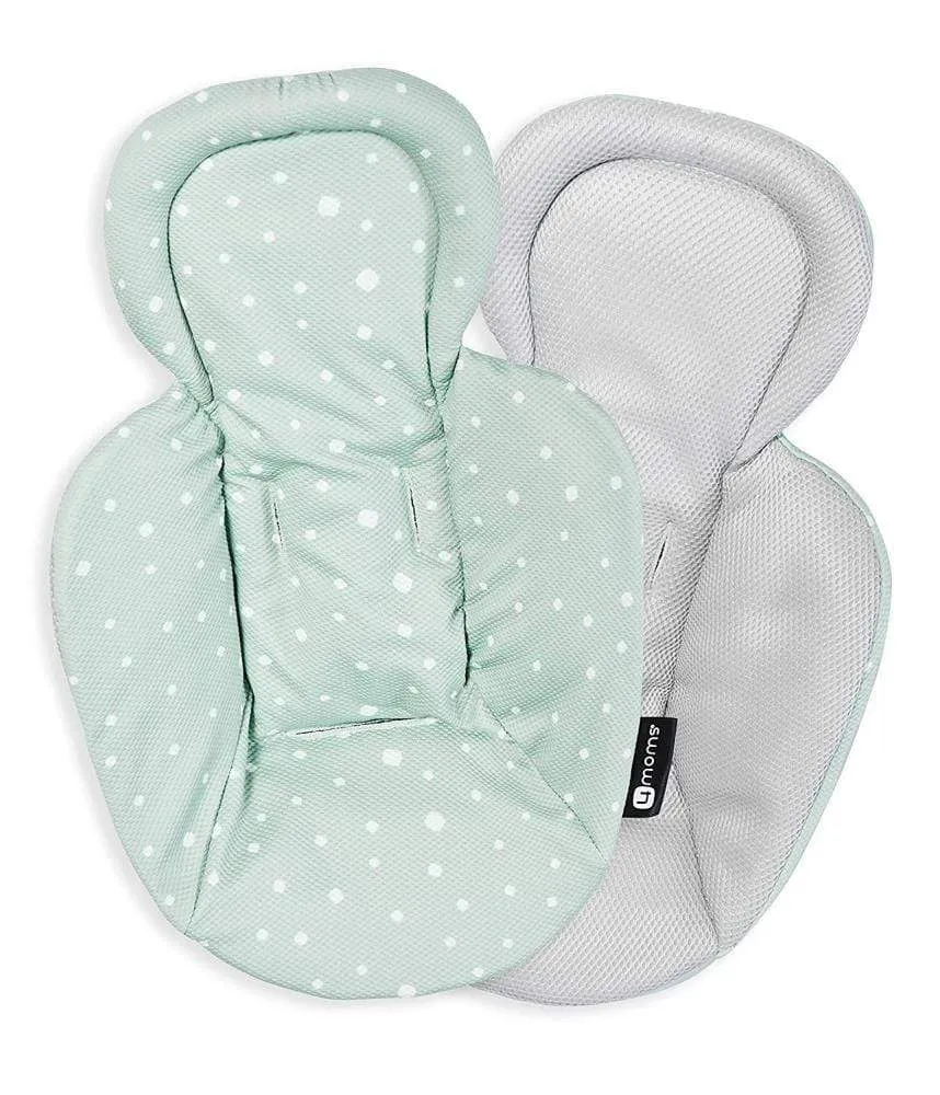 4Moms Mamaroo Reversible Insert Newborn Liner Green/Grey