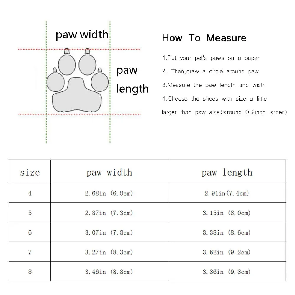4PCS/set Sport Dog Shoes For Large Dogs Pet Outdoor Rain Boots Non Slip Puppy Running Sneakers Waterpoof Boots Pet Accessories