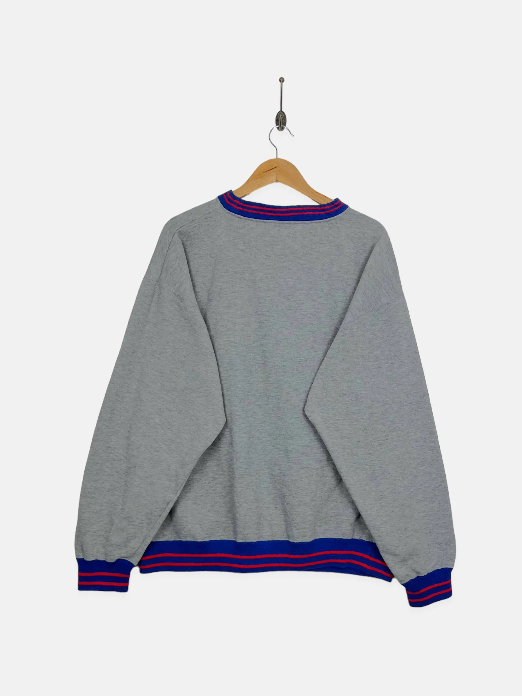 90's New England Patriots NFL Embroidered Vintage Sweatshirt Size XL