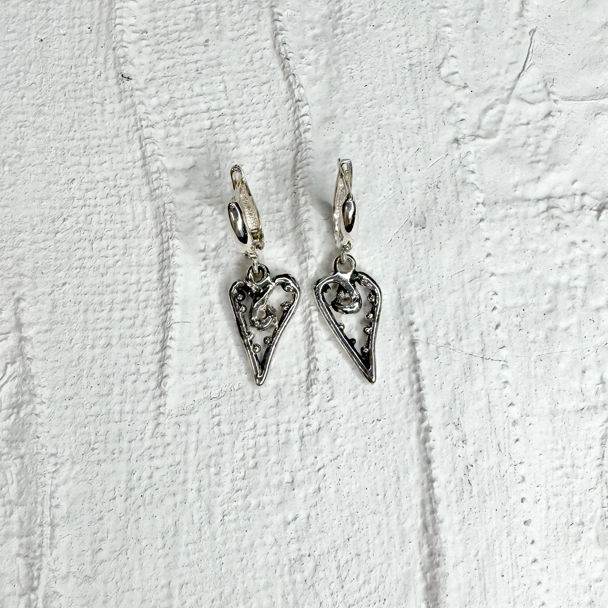 Ace Of Hearts Earrings Set