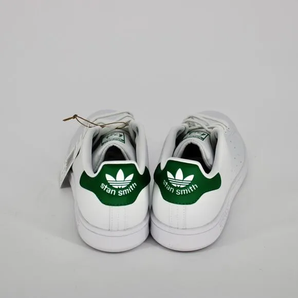 Adidas Originals Stan Smith Sneakers Boys Size 5 in White/Green NEW