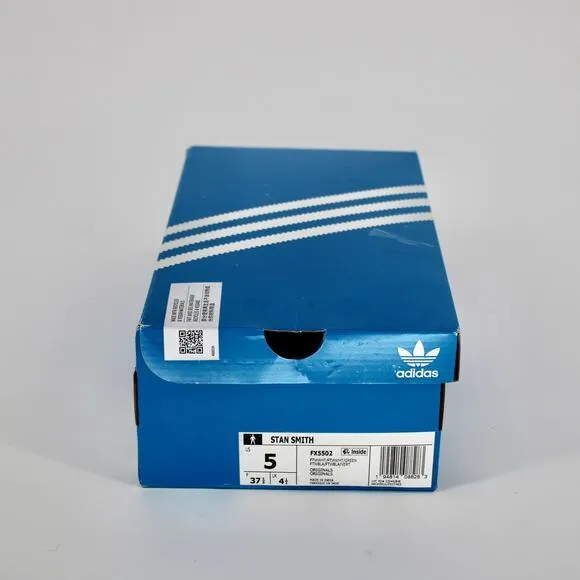 Adidas Originals Stan Smith Sneakers Boys Size 5 in White/Green NEW