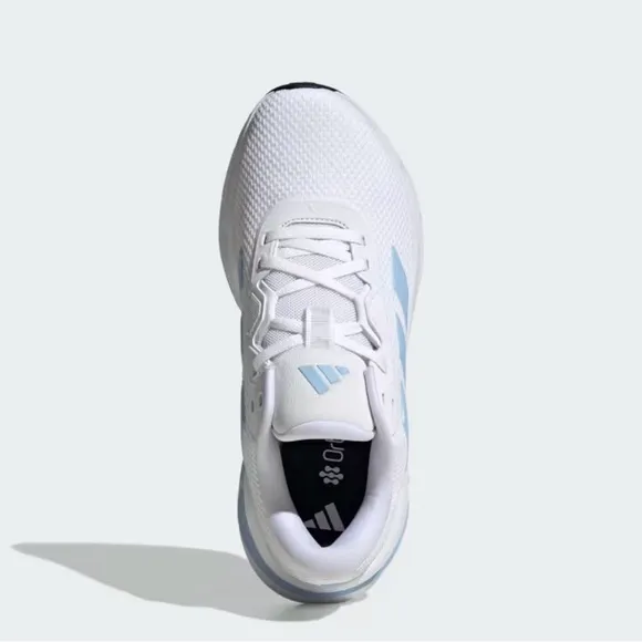 Adidas White and Blue Sneakers