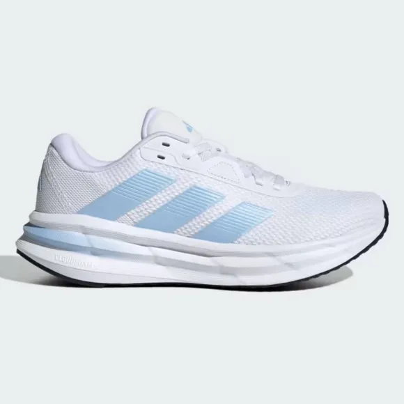 Adidas White and Blue Sneakers