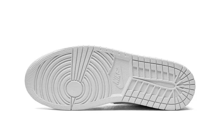 Air Jordan 1 Mid Triple White (2022)