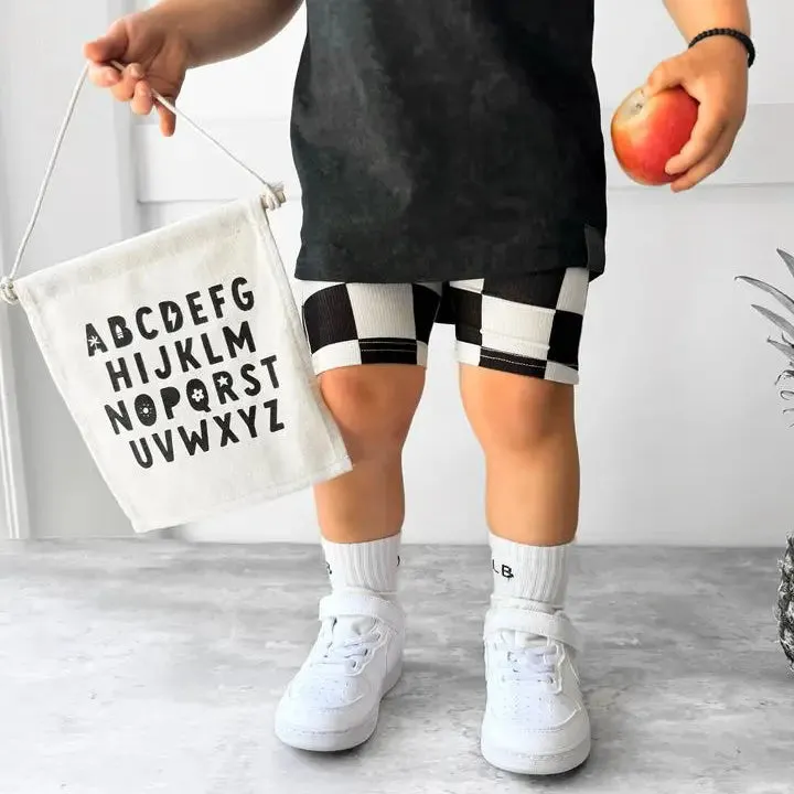 Alphabet Canvas Hang Sign
