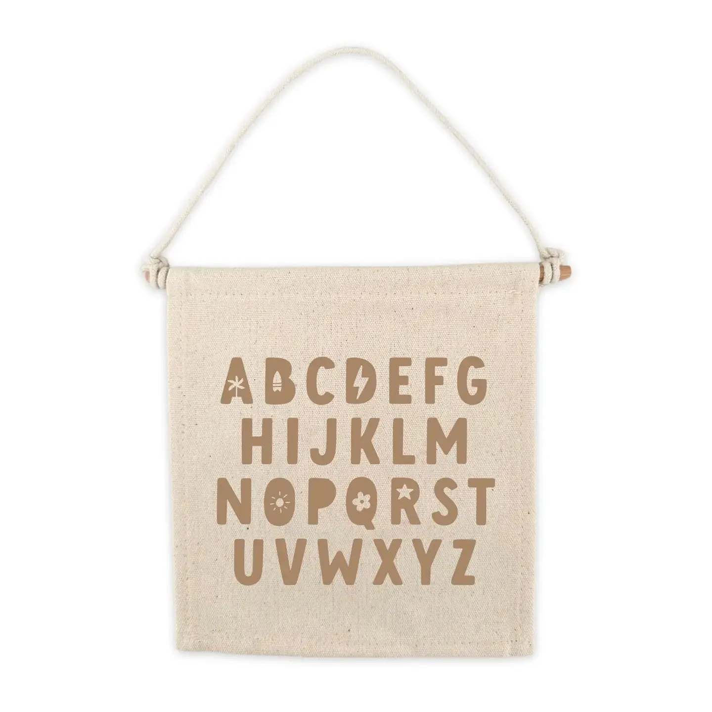 Alphabet Canvas Hang Sign