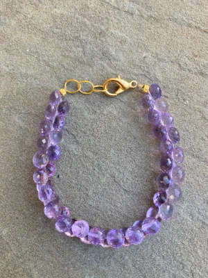 Amethyst Flow Bracelet