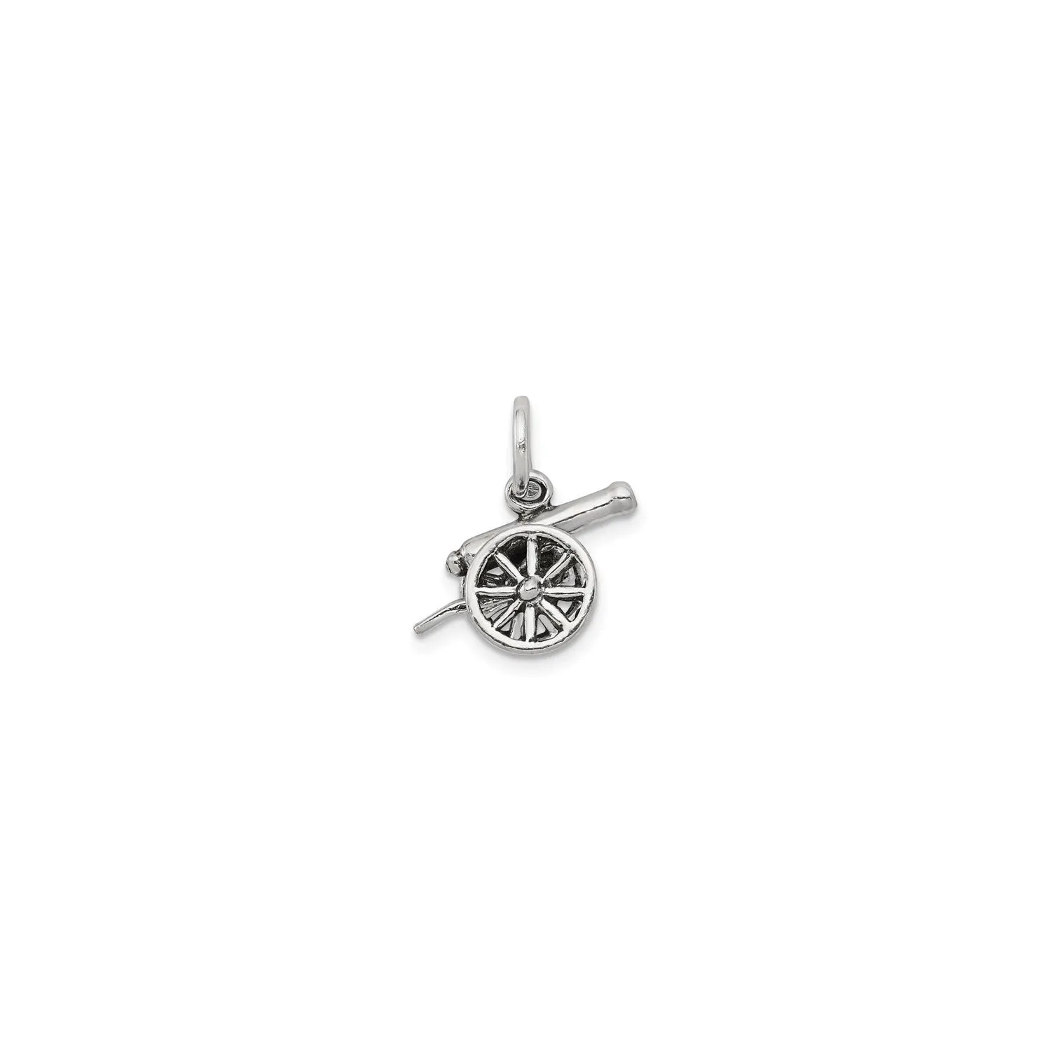 Antique Cannon Pendant (Silver)