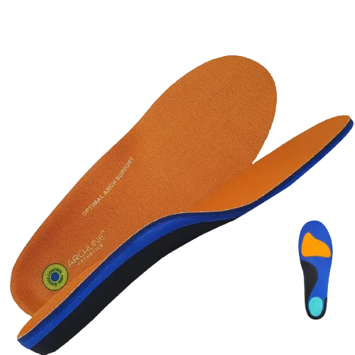 Archline Active Orthotics Full Length Arch Support Pain Relief Insoles - For Work - XL (EU 45-46)