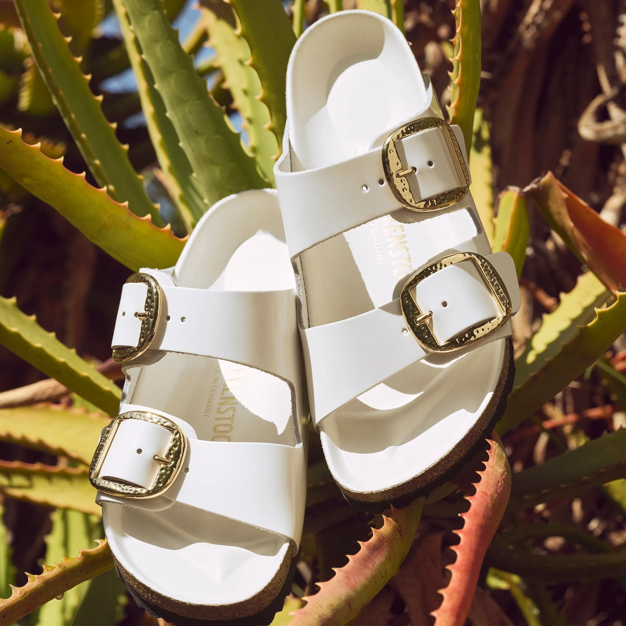 ARIZONA BIG BUCKLE HAMMERED - ANTIQUE WHITE