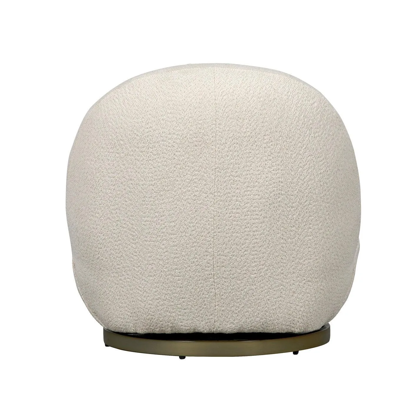 Artemis Swivel Chair, Boucle Fabric