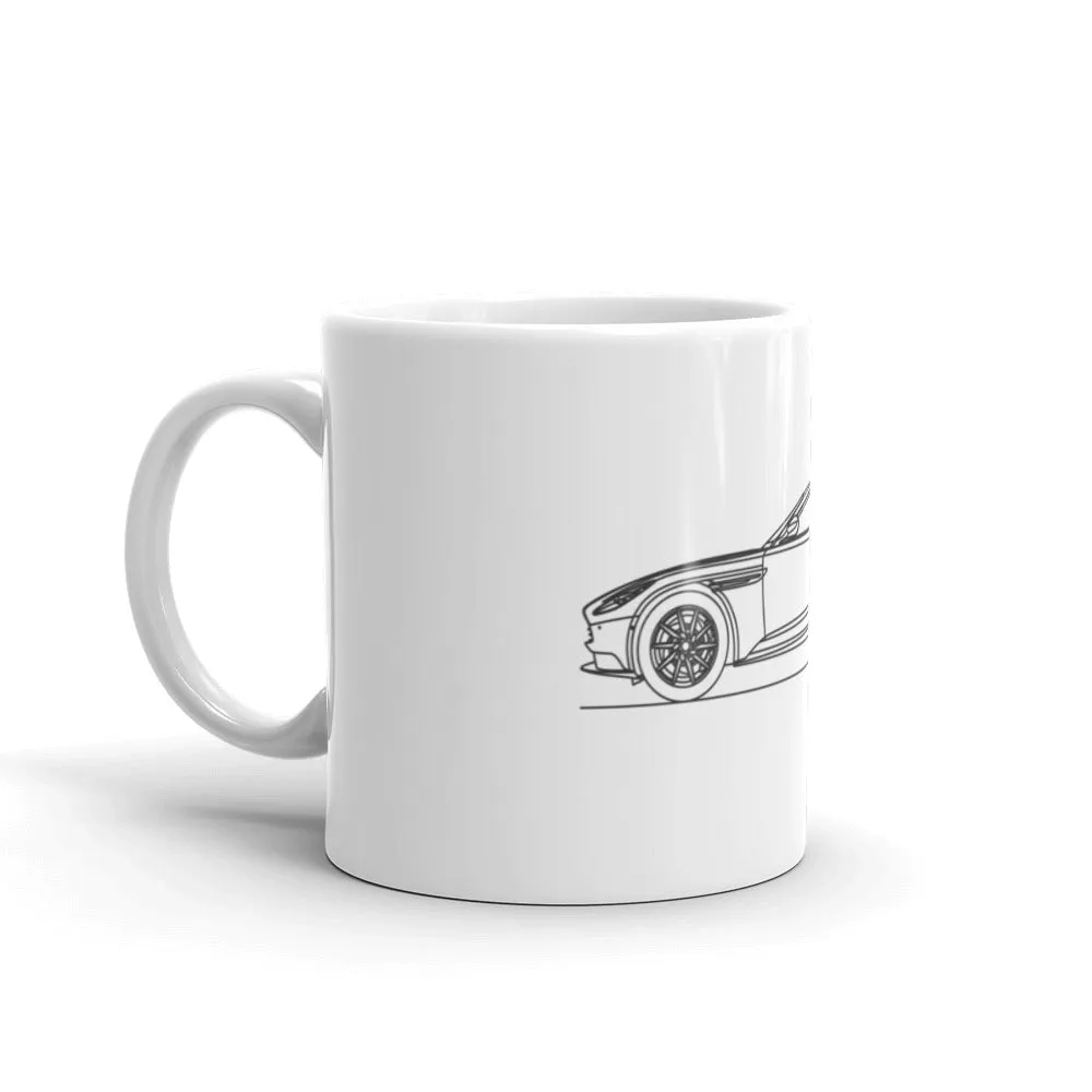 Aston Martin DB11 Silhouette Mug