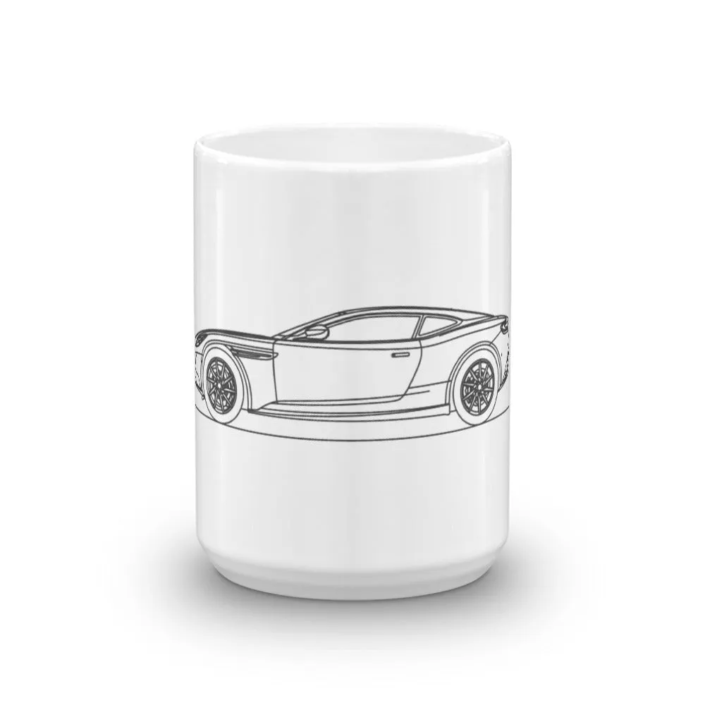 Aston Martin DB11 Silhouette Mug
