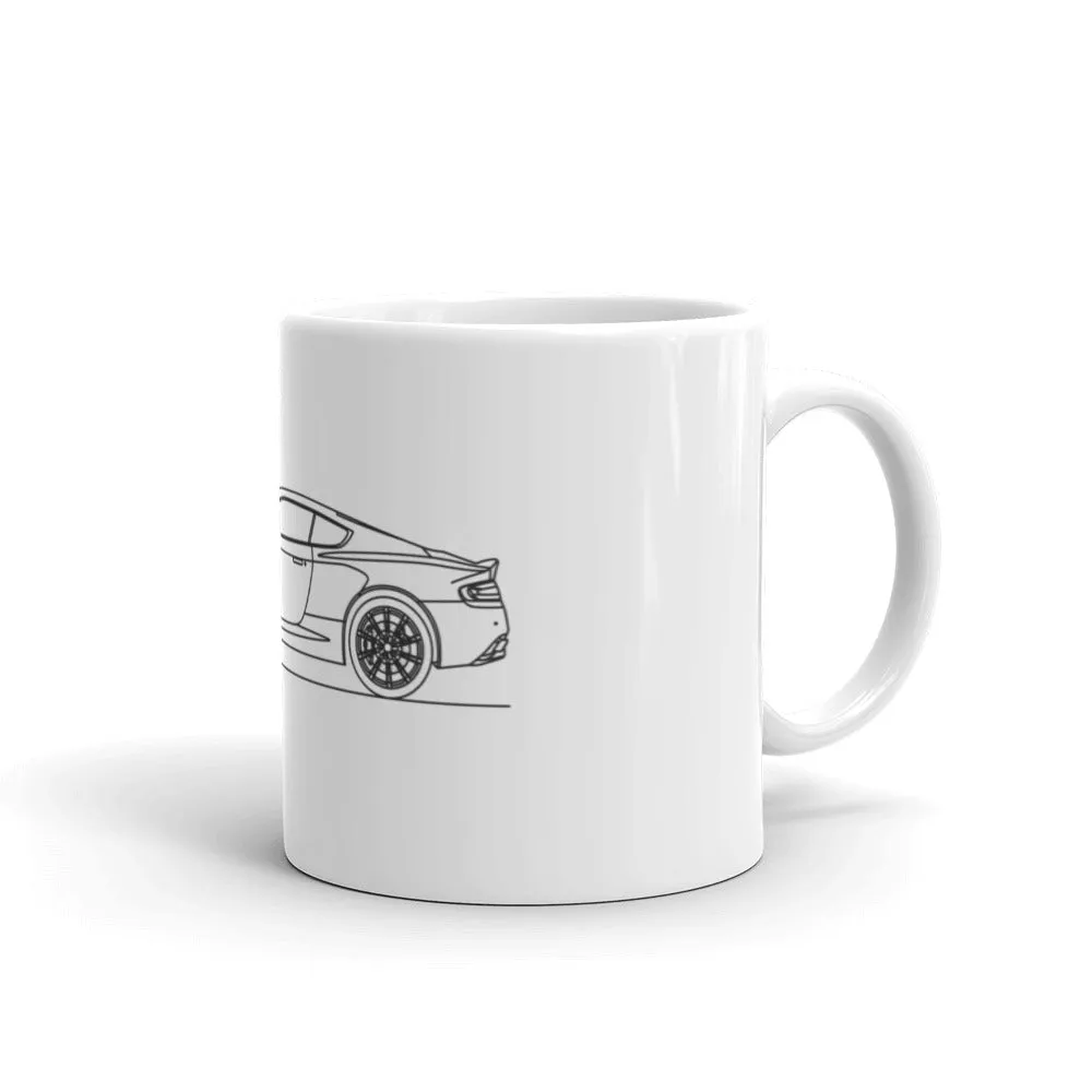 Aston Martin DB9 Silhouette Mug