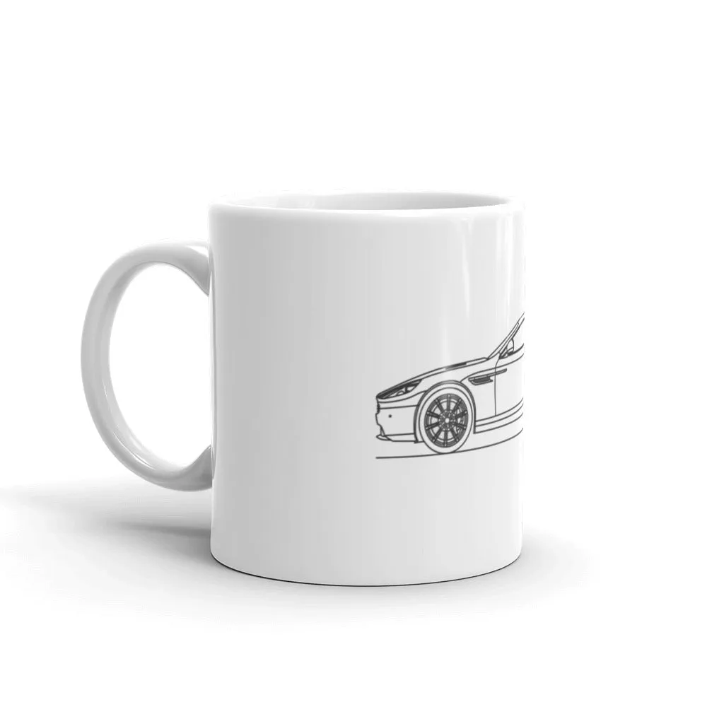 Aston Martin DB9 Silhouette Mug