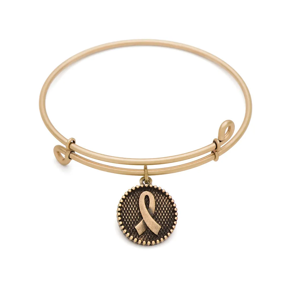 Awareness, Bangle Antique Gold Color Finish