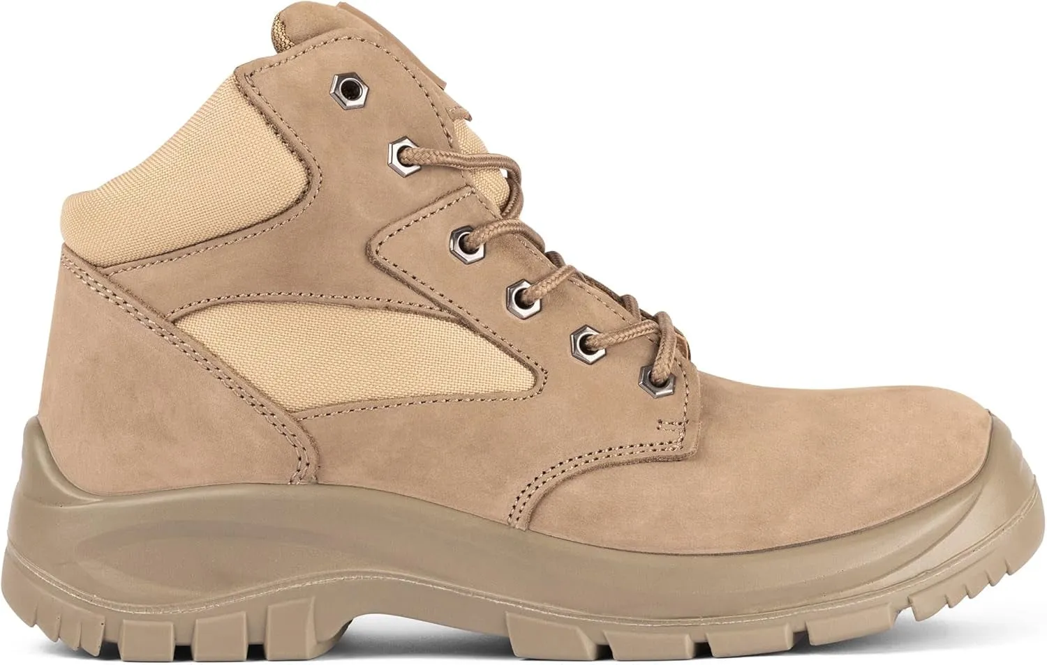 BAD Workwear Unisex Cyclone Side ZIP Tasmanian Leather Work Boots