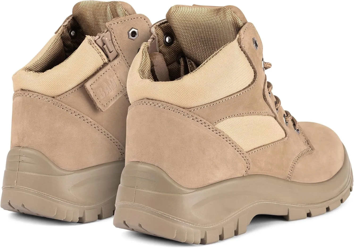 BAD Workwear Unisex Cyclone Side ZIP Tasmanian Leather Work Boots