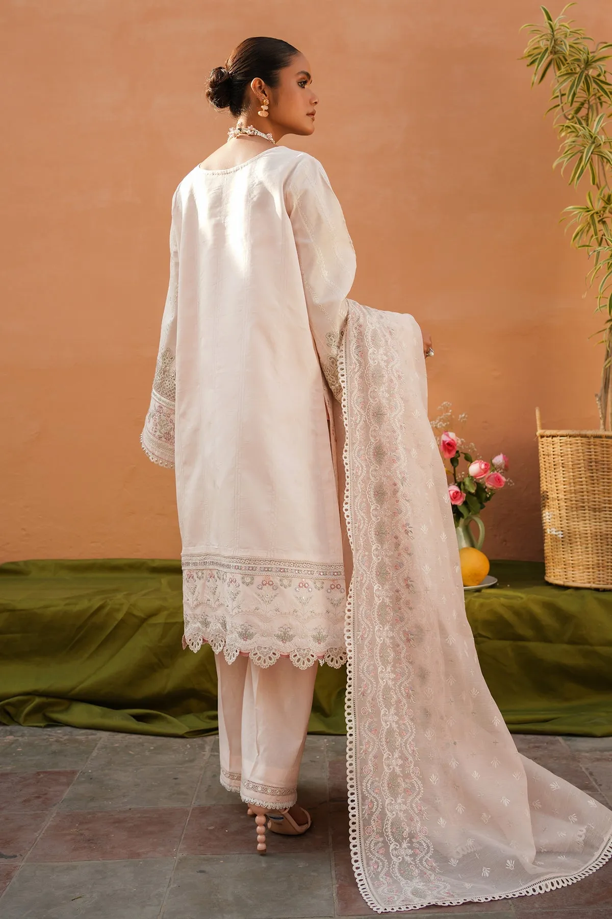 BAROQUE | SWISS VOILE '23 | EMBROIDERED JACQUARD LAWN SL10-D08
