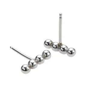 Beaded Bar Studs