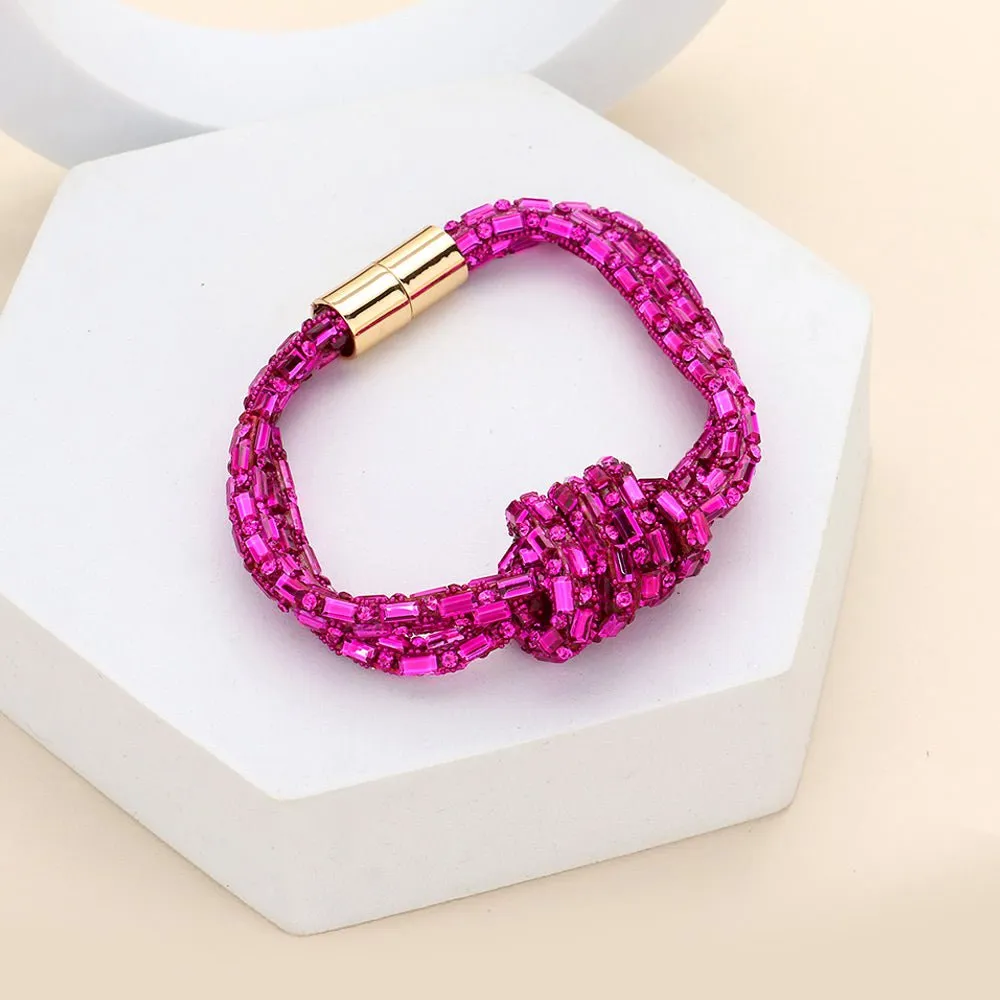 Beaded Knot Bracelet 3 Colors