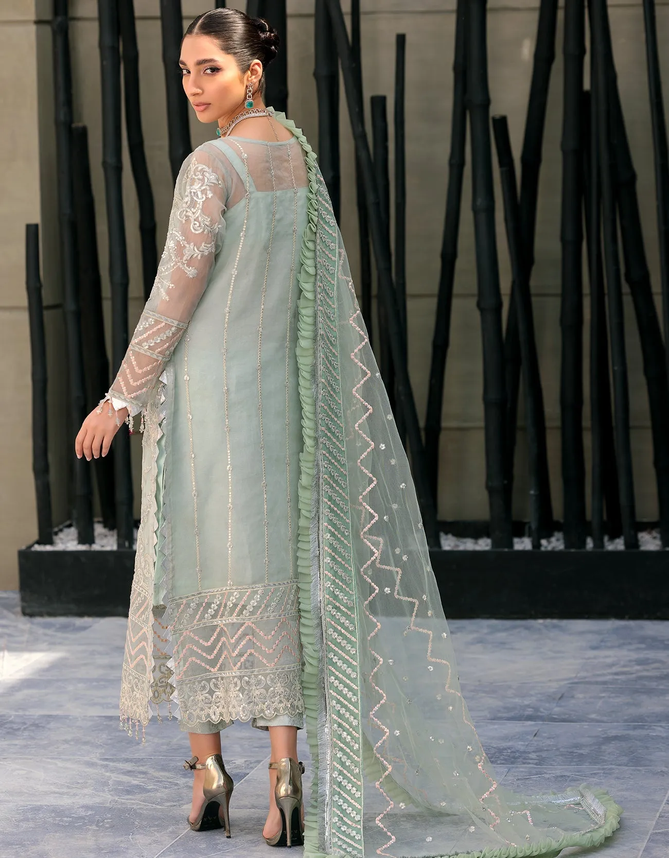BL-410 - Emaan Adeel Belle Robe Luxury Chiffon Collection 2022 Vol-4