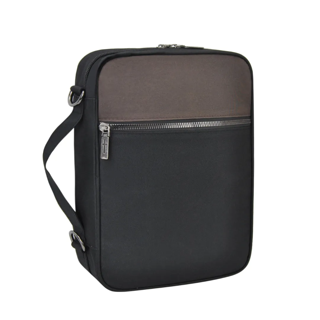 Black and Brown NGIL Canvas Bible Case Cover