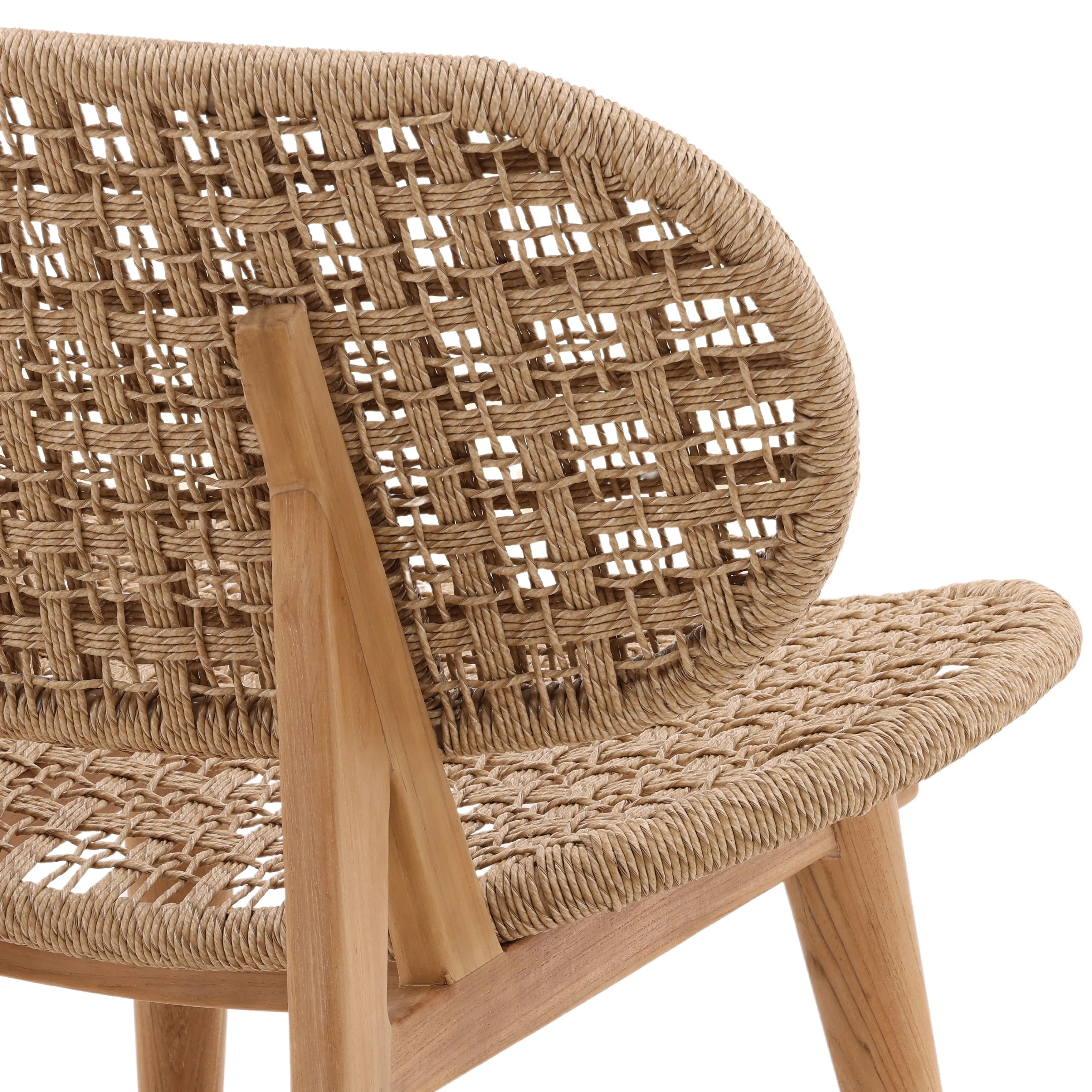 Breezy Solace Canvas Patio Seat - Natural Hue