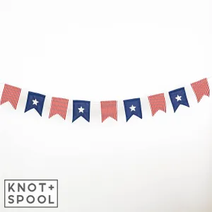 Canvas Flag Garland  | 72"