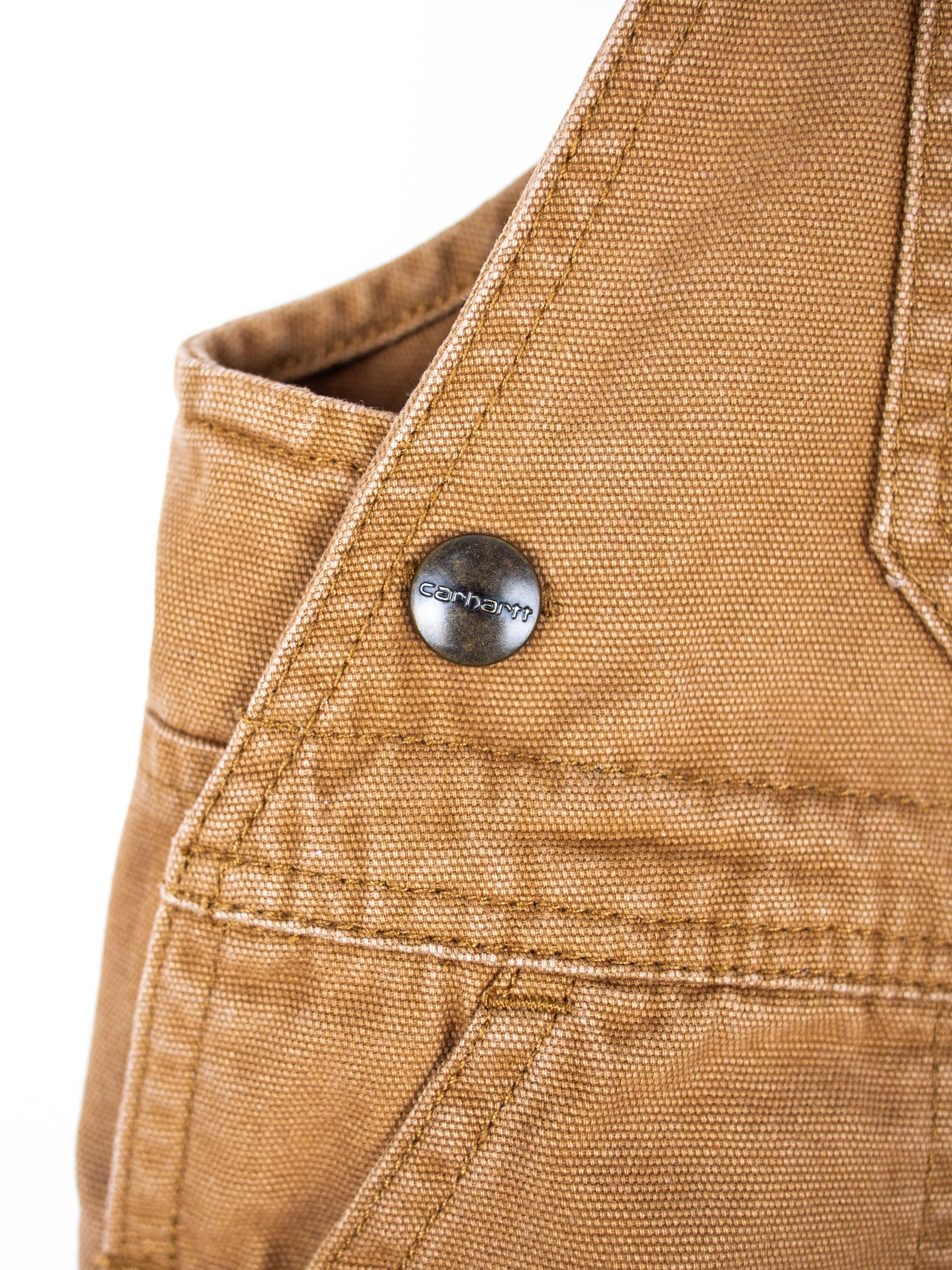Carhartt Brown Canvas Dungarees - Age 24 months