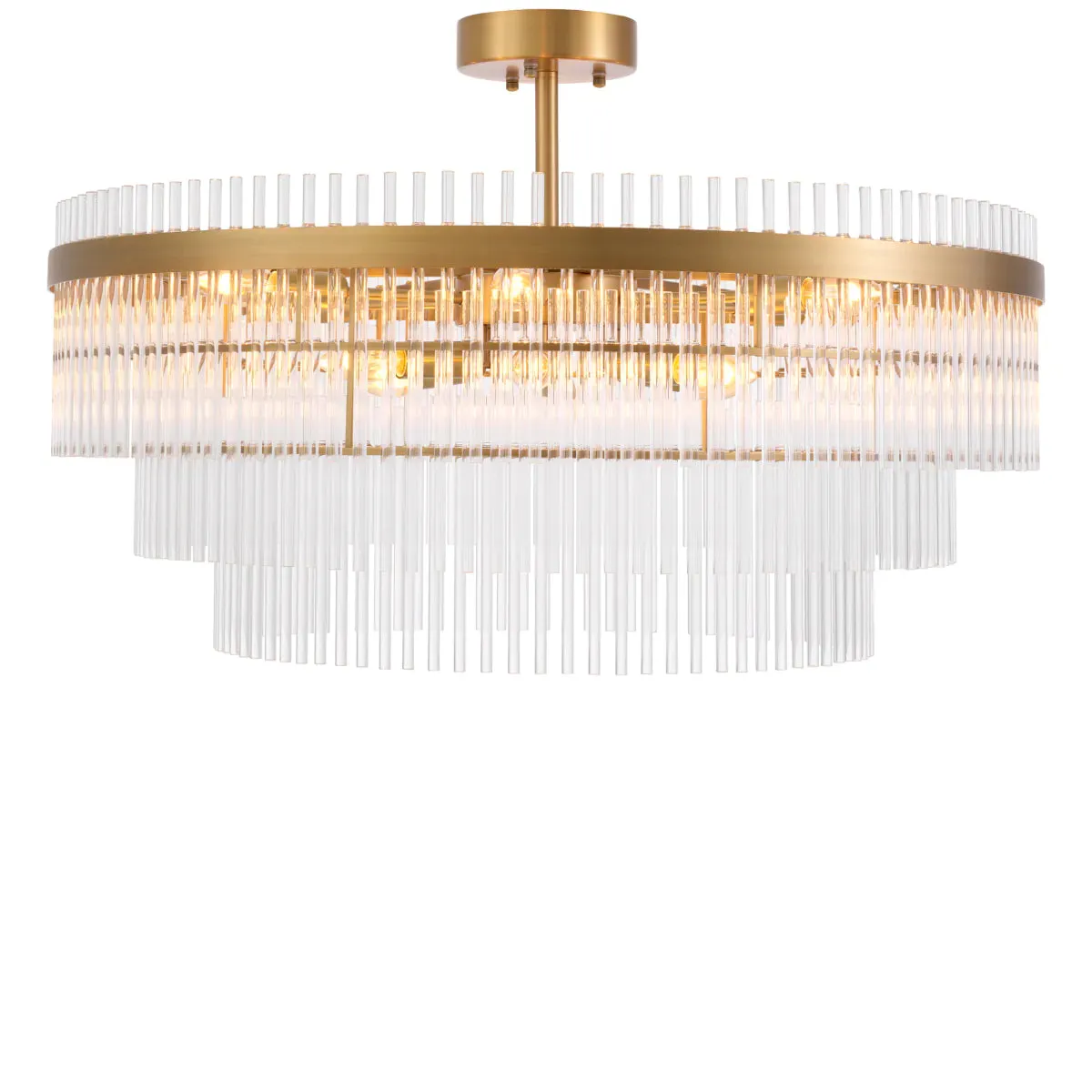 Ceiling Lamp East - Antique Brass Finish