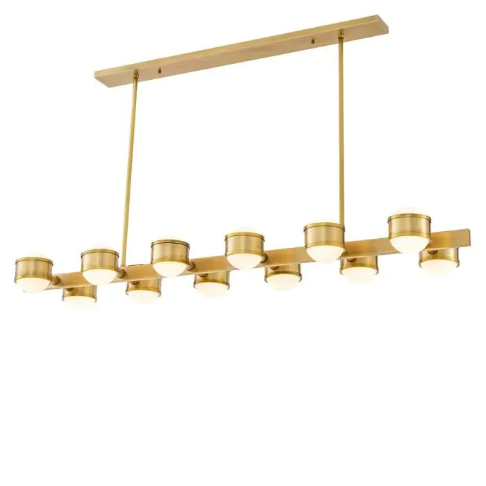 Chandelier Aldo - Antique Brass Finish