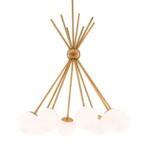 Chandelier Luxor - Antique Brass Finish