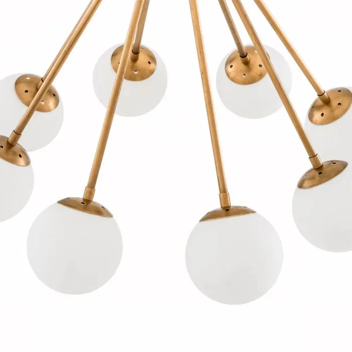 Chandelier Luxor - Antique Brass Finish