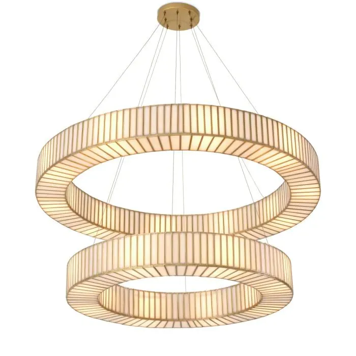Chandelier Monari - Antique Brass Finish