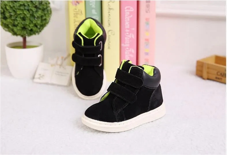 Children Martin Boots Winter Coral Fleece Kids Boots For Girl Shoes With Rubber Soles Of Boys Boots Children Shoes Size