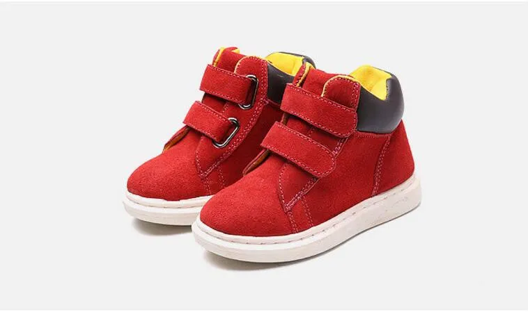 Children Martin Boots Winter Coral Fleece Kids Boots For Girl Shoes With Rubber Soles Of Boys Boots Children Shoes Size