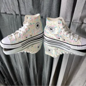 Children's Converse Chuck Taylor Unicorn Canvas High Top Sneaker