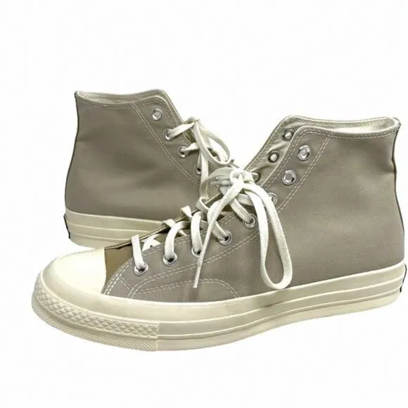 Converse Chuck 70 High Sneakers Beach Stone Canvas Shoes A05658C Men For Casual